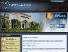 Tablet Screenshot of gamotlaw.com